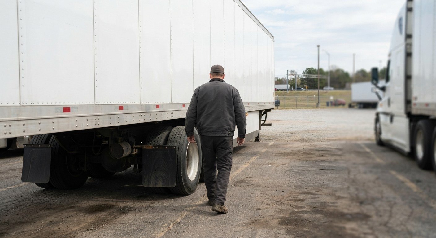 FLORES DE JESUS LLC tractor and dry van trailer
